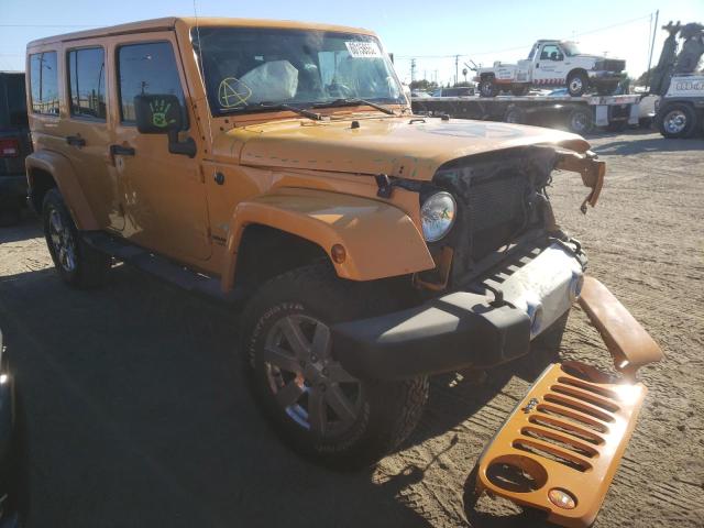 JEEP WRANGLER U 2012 with VIN 1C4BJWEG8CL175453 - Photo from auction