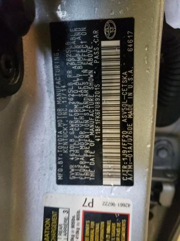 Photo 10 from auction – 2015 TOYOTA CAMRY LE with VIN 4T1BF1FK6FU892015