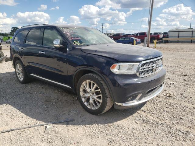 DODGE DURANGO SX 2016 with VIN 1C4RDHAG7GC412589 - Photo from auction