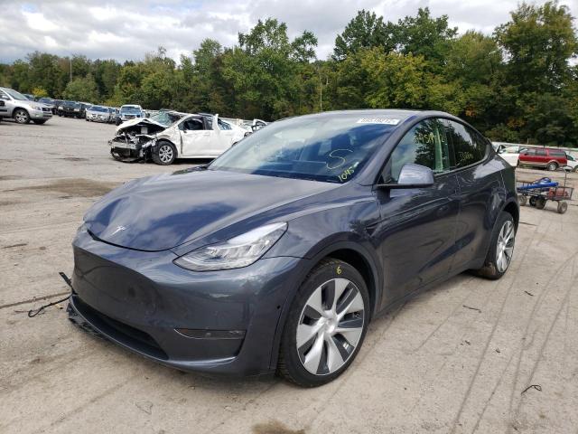 Photo 2 from auction – 2021 TESLA MODEL Y with VIN 5YJYGDEE0MF077310