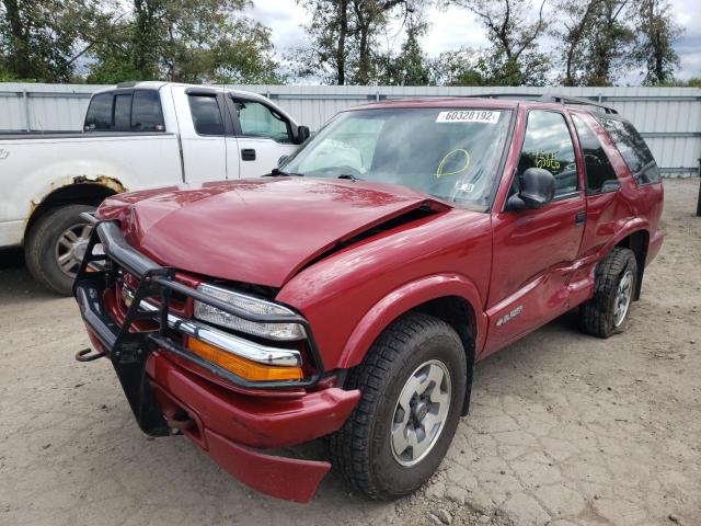 Photo 2 from auction – 1998 CHEVROLET BLAZER with VIN 1GNCT18W2WK209649