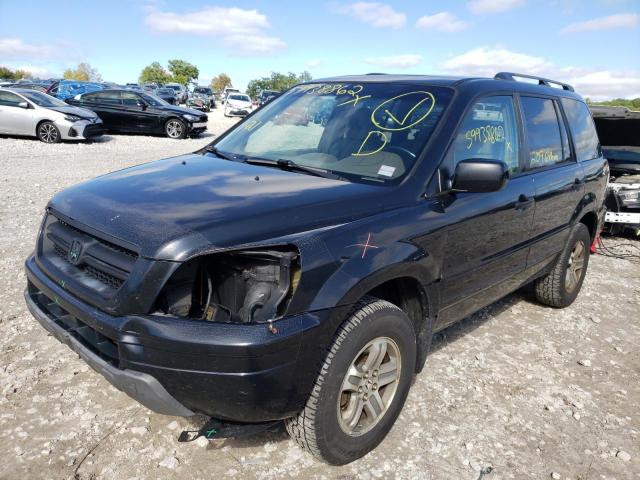 Photo 2 from auction – 2005 HONDA PILOT EXL with VIN 2HKYF18555H529221