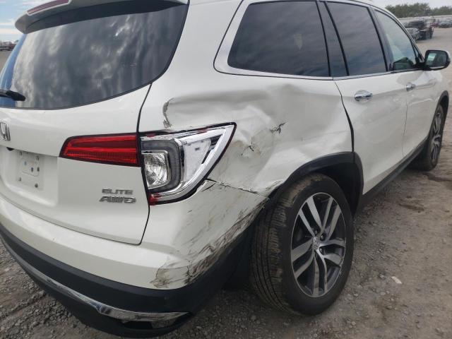Photo 9 from auction – 2017 HONDA PILOT ELIT with VIN 5FNYF6H03HB029207