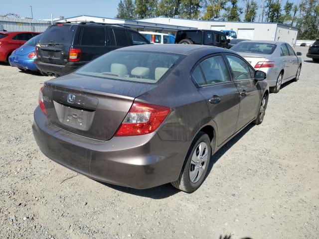 Photo 4 from auction – 2012 HONDA CIVIC LX with VIN 2HGFB2F52CH517305