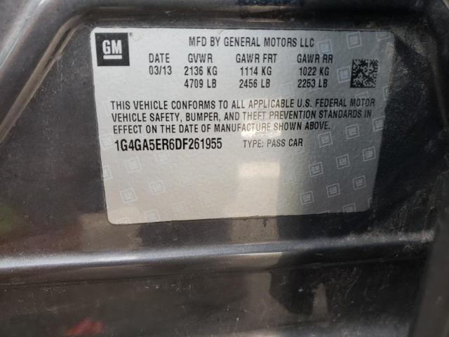 Photo 10 from auction – 2013 BUICK LACROSSE with VIN 1G4GA5ER6DF261955