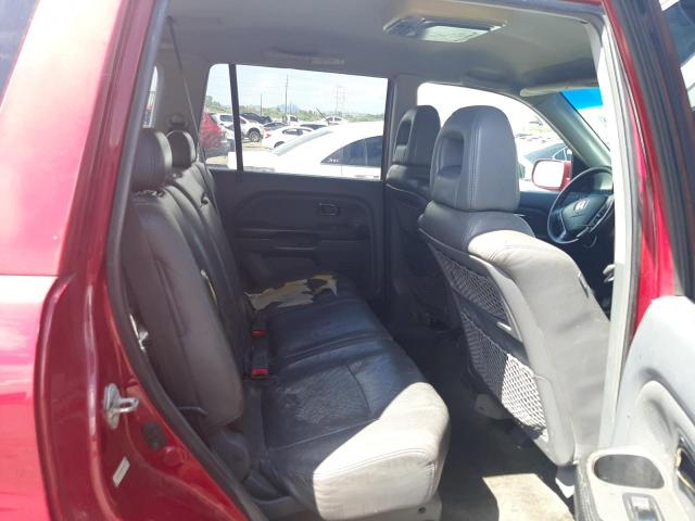 Photo 6 from auction – 2003 HONDA PILOT EXL with VIN 2HKYF18503H586679