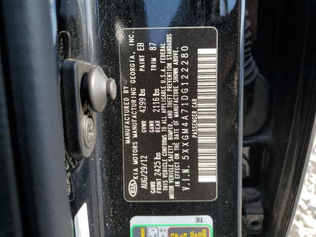 Photo 10 from auction – 2013 KIA OPTIMA LX with VIN 5XXGM4A71DG122280