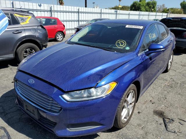 Photo 2 from auction – 2016 FORD FUSION SE with VIN 3FA6P0HD5GR240142