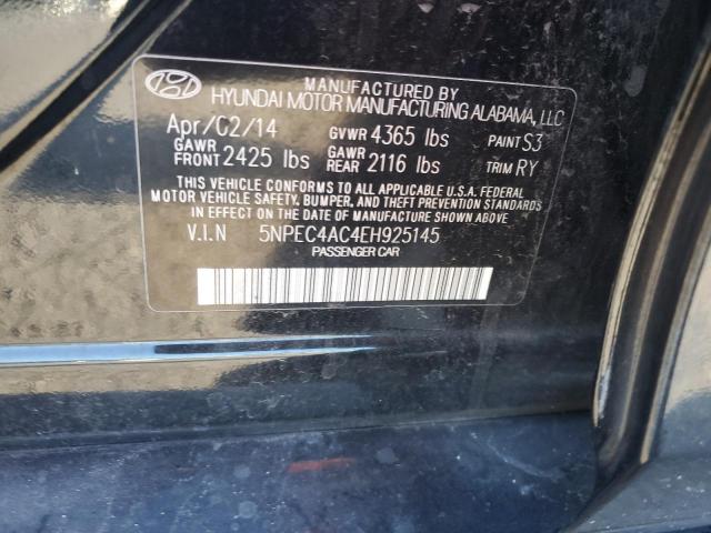 Photo 10 from auction – 2014 HYUNDAI SONATA SE with VIN 5NPEC4AC4EH925145