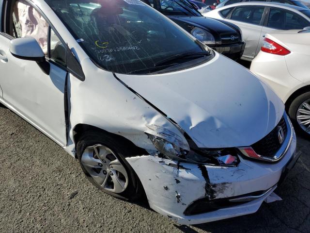 Photo 9 from auction – 2013 HONDA CIVIC LX with VIN 19XFB2F56DE243909