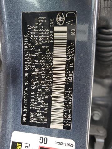 Photo 10 from auction – 2017 TOYOTA COROLLA L with VIN 2T1BURHE2HC842955