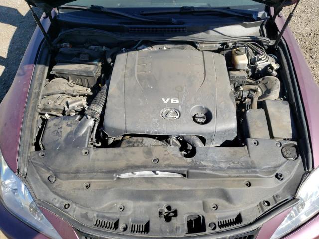 Photo 7 from auction – 2007 LEXUS IS 250 with VIN JTHBK262175047329