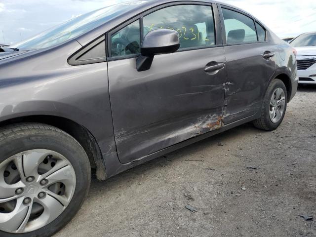 Photo 9 from auction – 2013 HONDA CIVIC LX with VIN 19XFB2F57DE049115