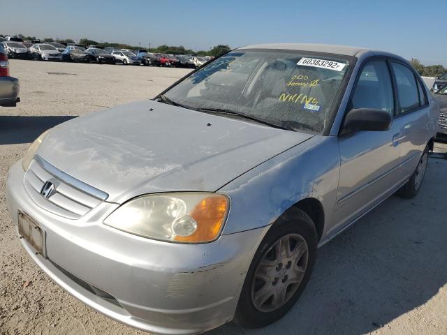 Photo 2 from auction – 2003 HONDA CIVIC LX with VIN 2HGES16533H535656