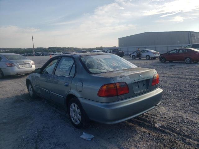 Photo 3 from auction – 2000 HONDA CIVIC BASE with VIN 2HGEJ6619YH605486