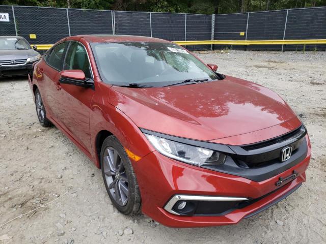 HONDA CIVIC EX 2019 with VIN 19XFC1F37KE017381 - Photo from auction