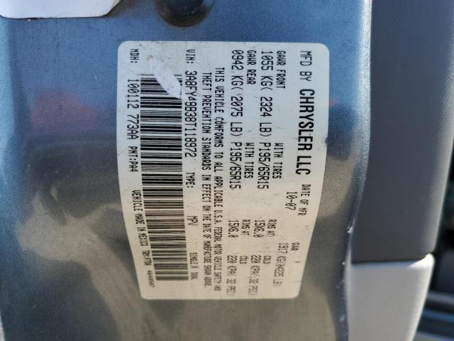 Photo 10 from auction – 2008 CHRYSLER PT CRUISER with VIN 3A8FY48B38T118972