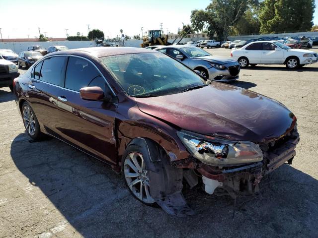 Photo 1 from auction – 2014 HONDA ACCORD SPO with VIN 1HGCR2F52EA130611