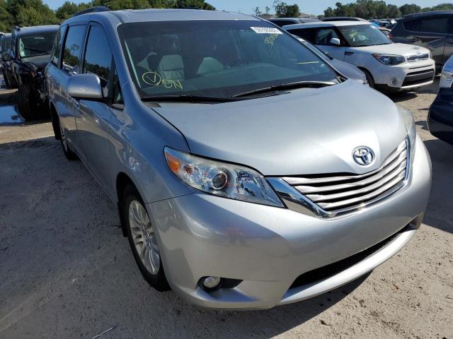 TOYOTA SIENNA XLE 2015 with VIN 5TDYK3DC2FS675504 - Photo from auction