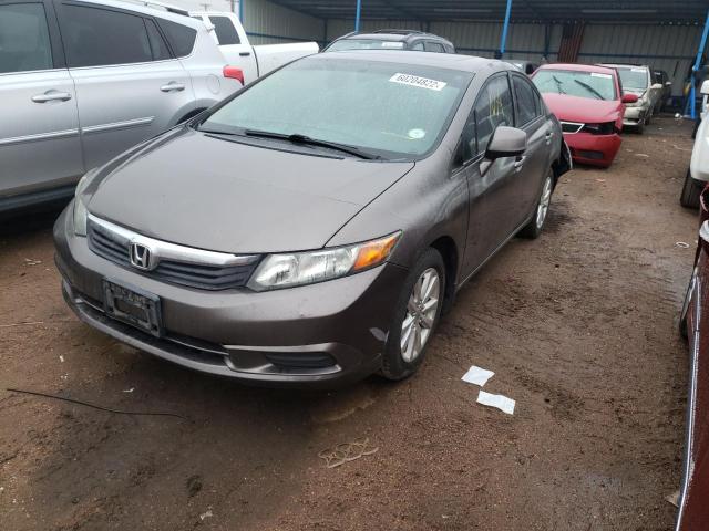 Photo 2 from auction – 2012 HONDA CIVIC EX with VIN 19XFB2F87CE323955