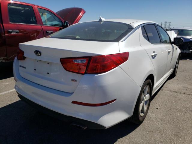 Фото 4 с аукциона – 2014 KIA OPTIMA LX с VIN KNAGM4A78E5468491