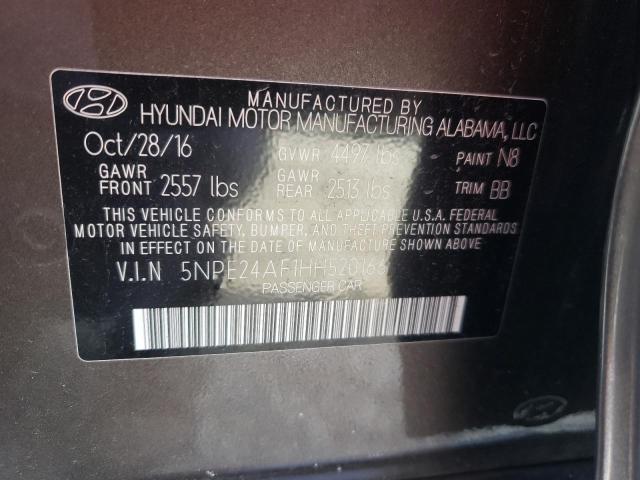 Photo 10 from auction – 2016 HYUNDAI SONATA SE with VIN 5NPE24AF1HH520166