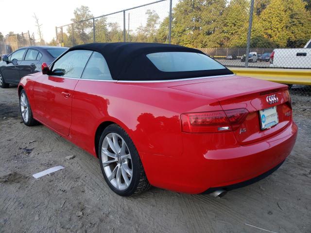 Photo 3 from auction – 2013 AUDI A5 PREMIUM with VIN WAULFAFH8DN003832