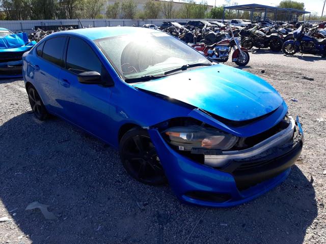 DODGE DART SXT 2015 with VIN 1C3CDFBBXFD213174 - Photo from auction