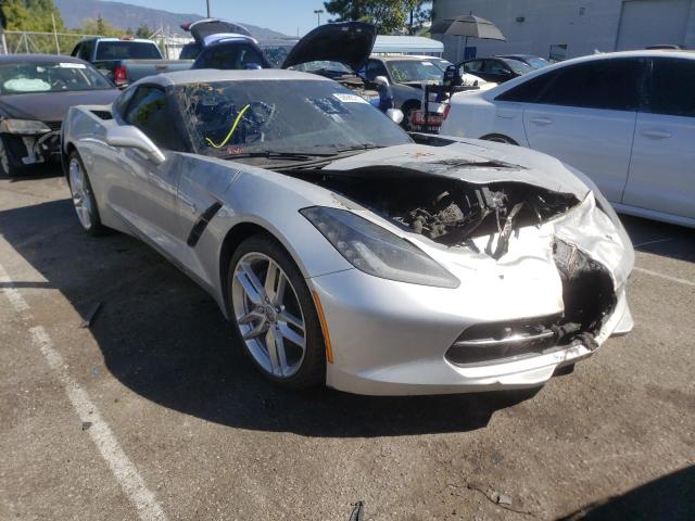 CHEVROLET CORVETTE S 2018 with VIN 1G1YF2D70J5104795 - Photo from auction