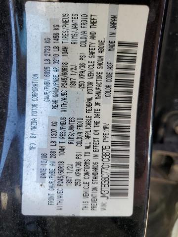 Photo 10 from auction – 2007 MAZDA CX-9 with VIN JM3TB38C770103876