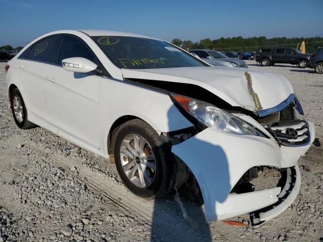 HYUNDAI SONATA GLS 2014 with VIN 5NPEB4AC9EH845083 - Photo from auction