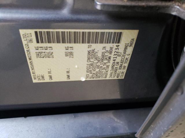 Photo 10 from auction – 2012 NISSAN ALTIMA BAS with VIN 1N4AL2AP6CN413234