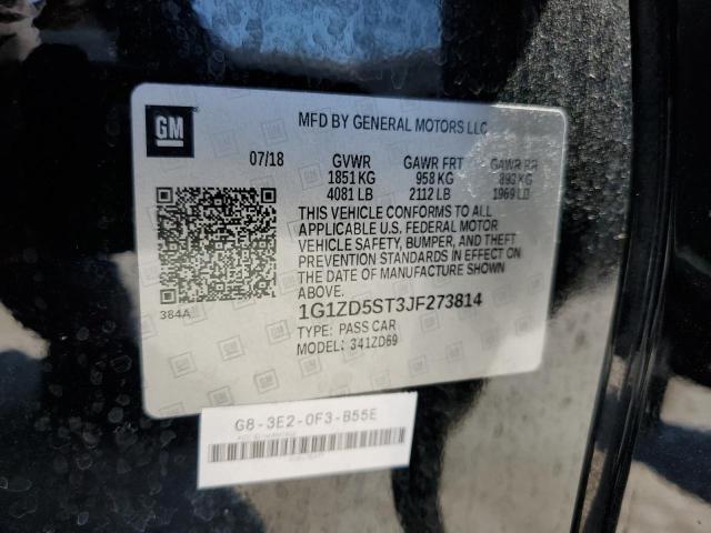 Photo 10 from auction – 2018 CHEVROLET MALIBU LT with VIN 1G1ZD5ST3JF273814