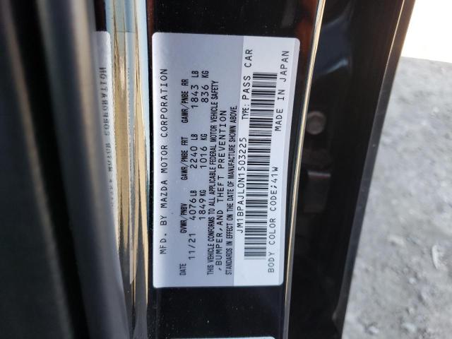 Photo 10 from auction – 2022 MAZDA 3 with VIN JM1BPAJL0N1503225