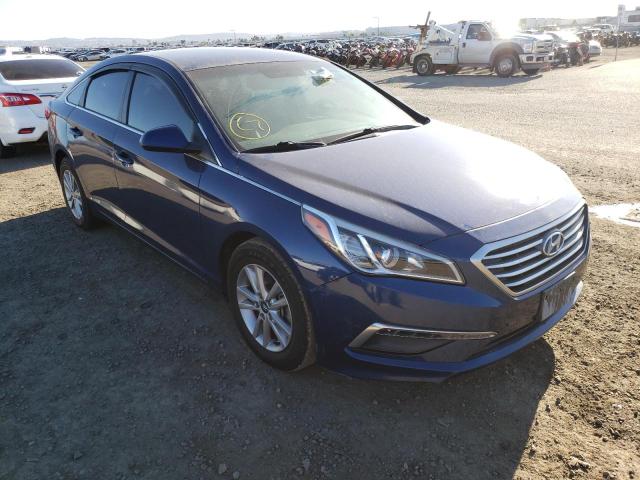 HYUNDAI SONATA SE 2015 with VIN 5NPE24AF9FH162389 - Photo from auction