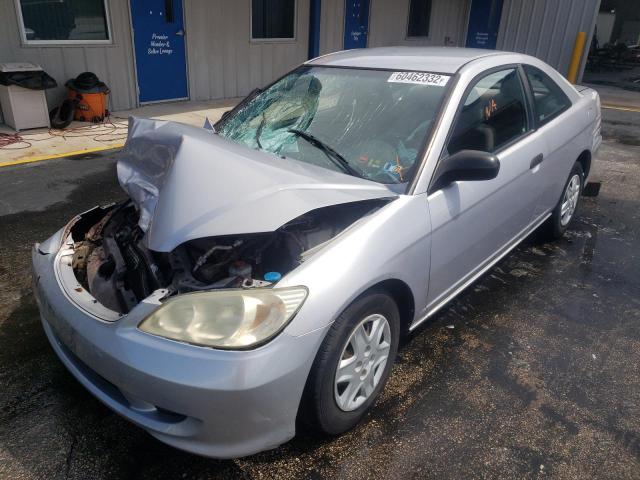 Photo 2 from auction – 2005 HONDA CIVIC DX V with VIN 1HGEM22115L062736