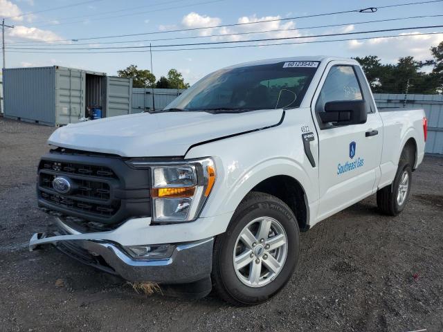 Photo 2 from auction – 2022 FORD F150 with VIN 1FTMF1CB9NKD27155