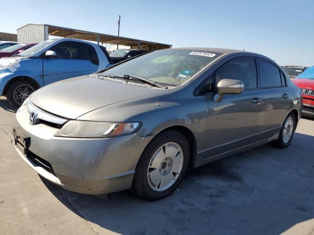 Photo 2 from auction – 2006 HONDA CIVIC HYBR with VIN JHMFA36256S026655