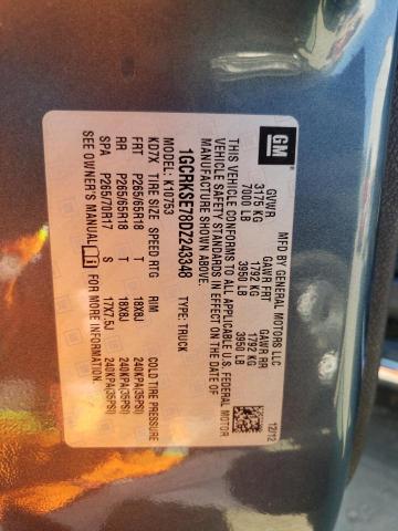 Photo 10 from auction – 2013 CHEVROLET SILVERADO with VIN 1GCRKSE78DZ243348