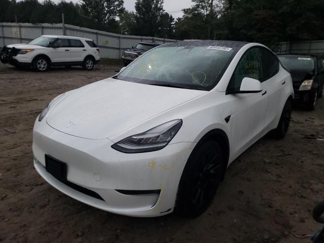 Photo 2 from auction – 2021 TESLA MODEL Y with VIN 5YJYGAEE5MF194251