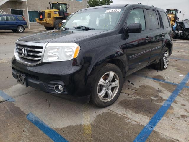 Photo 2 from auction – 2014 HONDA PILOT EX-L with VIN 5FNYF4H50EB016202