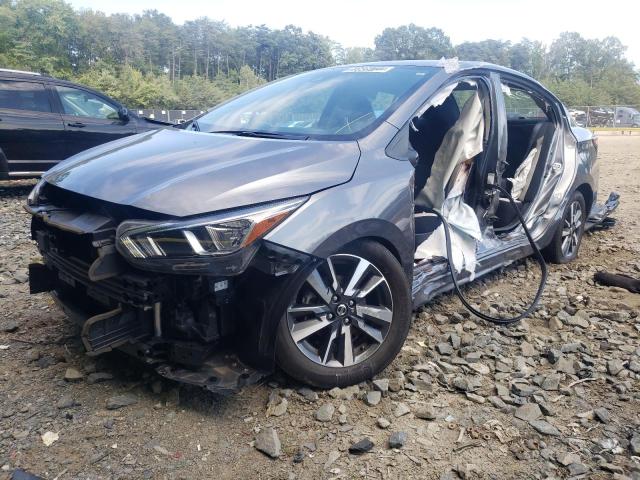 Photo 2 from auction – 2021 NISSAN VERSA SV with VIN 3N1CN8EV1ML846179