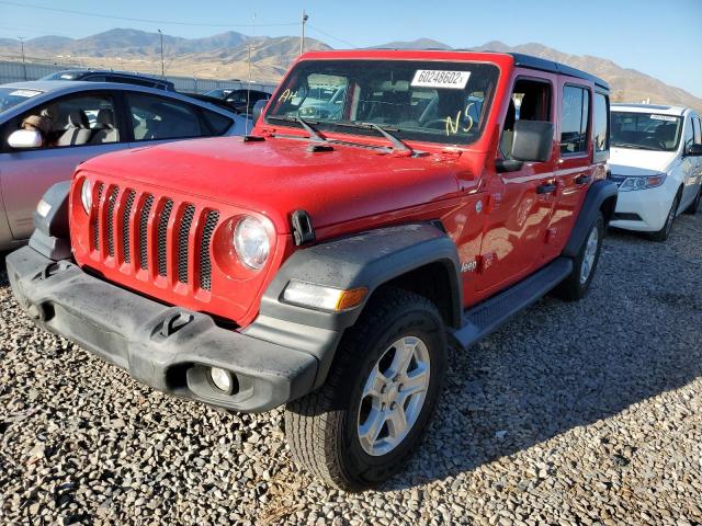 Photo 2 from auction – 2018 JEEP WRANGLER U with VIN 1C4HJXDG5JW182177