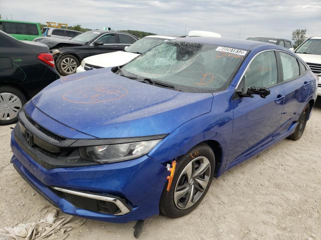 Photo 2 from auction – 2019 HONDA CIVIC LX with VIN 2HGFC2F62KH511864