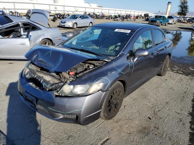 Photo 2 from auction – 2009 HONDA CIVIC LX with VIN 19XFA16519E042777