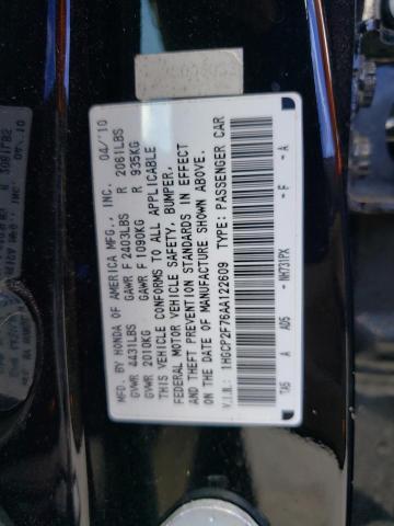 Photo 10 from auction – 2010 HONDA ACCORD EX with VIN 1HGCP2F76AA122609