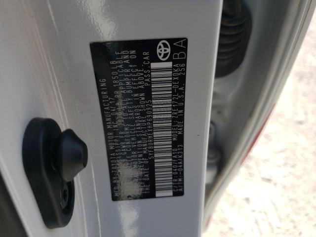 Фото 10 с аукциона – 2017 TOYOTA COROLLA L с VIN 5YFBURHEXHP690925