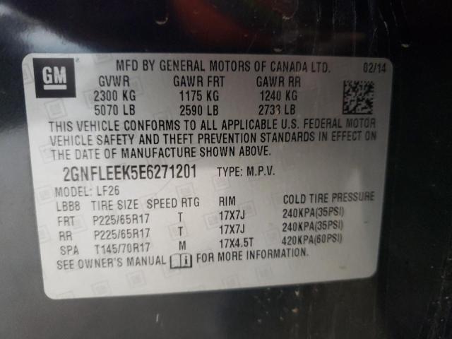 Photo 10 from auction – 2014 CHEVROLET EQUINOX LS with VIN 2GNFLEEK5E6271201