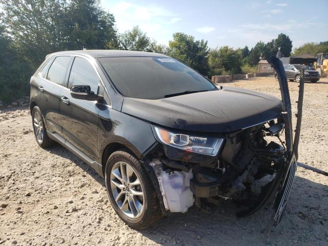 FORD EDGE TITAN 2015 with VIN 2FMPK3K8XFBB63724 - Photo from auction