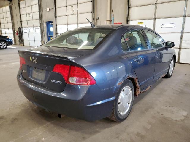 Photo 4 from auction – 2007 HONDA CIVIC HYBR with VIN JHMFA362X7S012011
